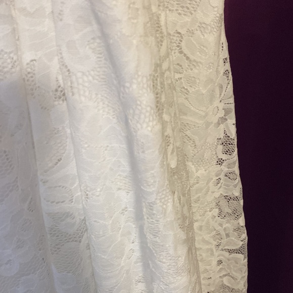 Dressystar Hi-Low Floral Lace Dress. Size Medium - Picture 8 of 12